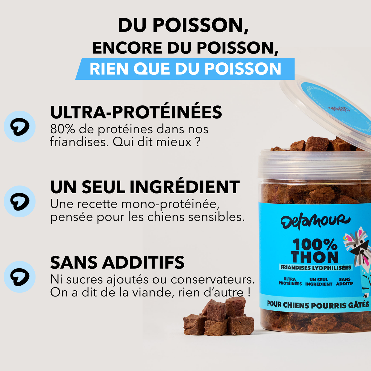 Coffret Poisson - Thon, Saumon, Cabillaud