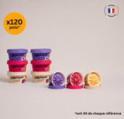 Pack Glaces Mix - 120 pots