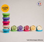 Pack Glaces Mix - 120 pots